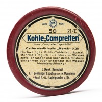 Opakowanie węgla medycznego Kohle - Compretten